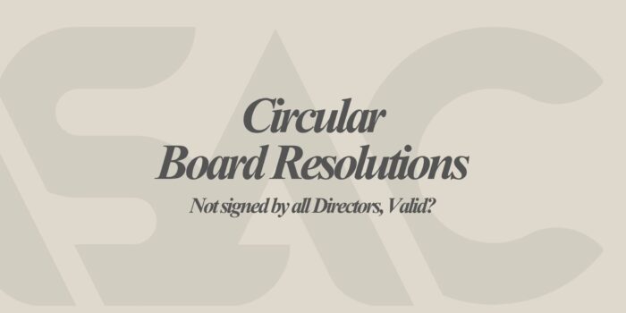Circular Board Resolutions – Sri Lanka Company Law Explanation