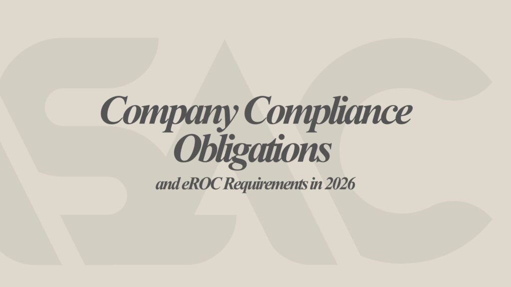 Company compliance obligations and eROC requirements in Sri Lanka (2026) – Registrar of Companies record accuracy